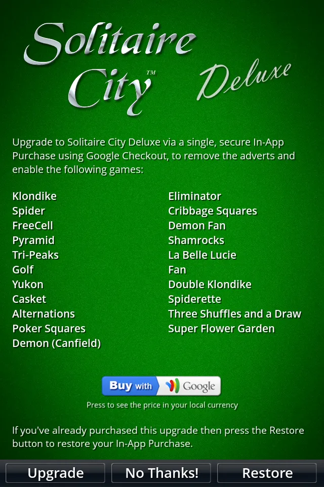 Solitaire City | Indus Appstore | Screenshot