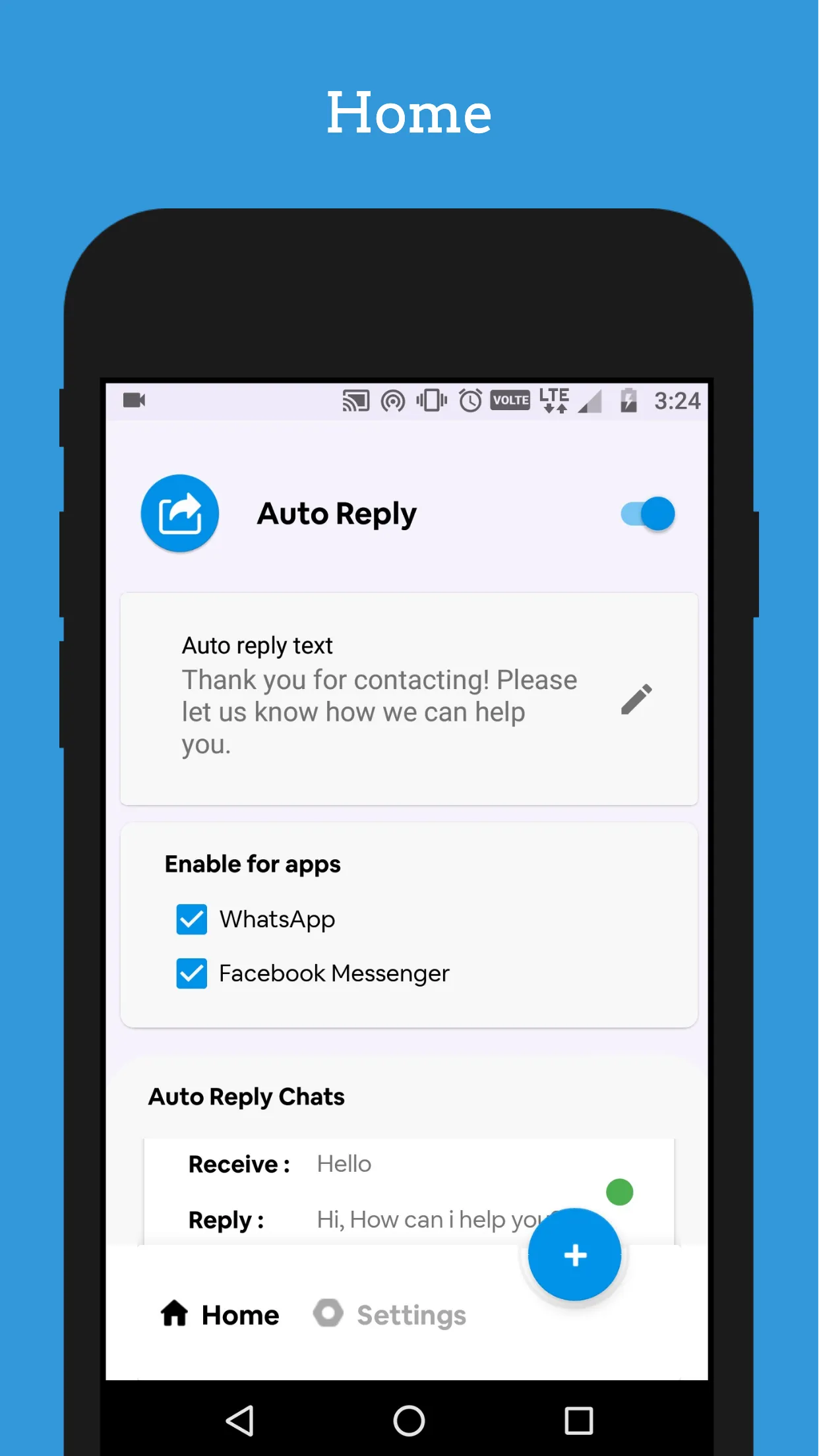 Auto Reply | Indus Appstore | Screenshot