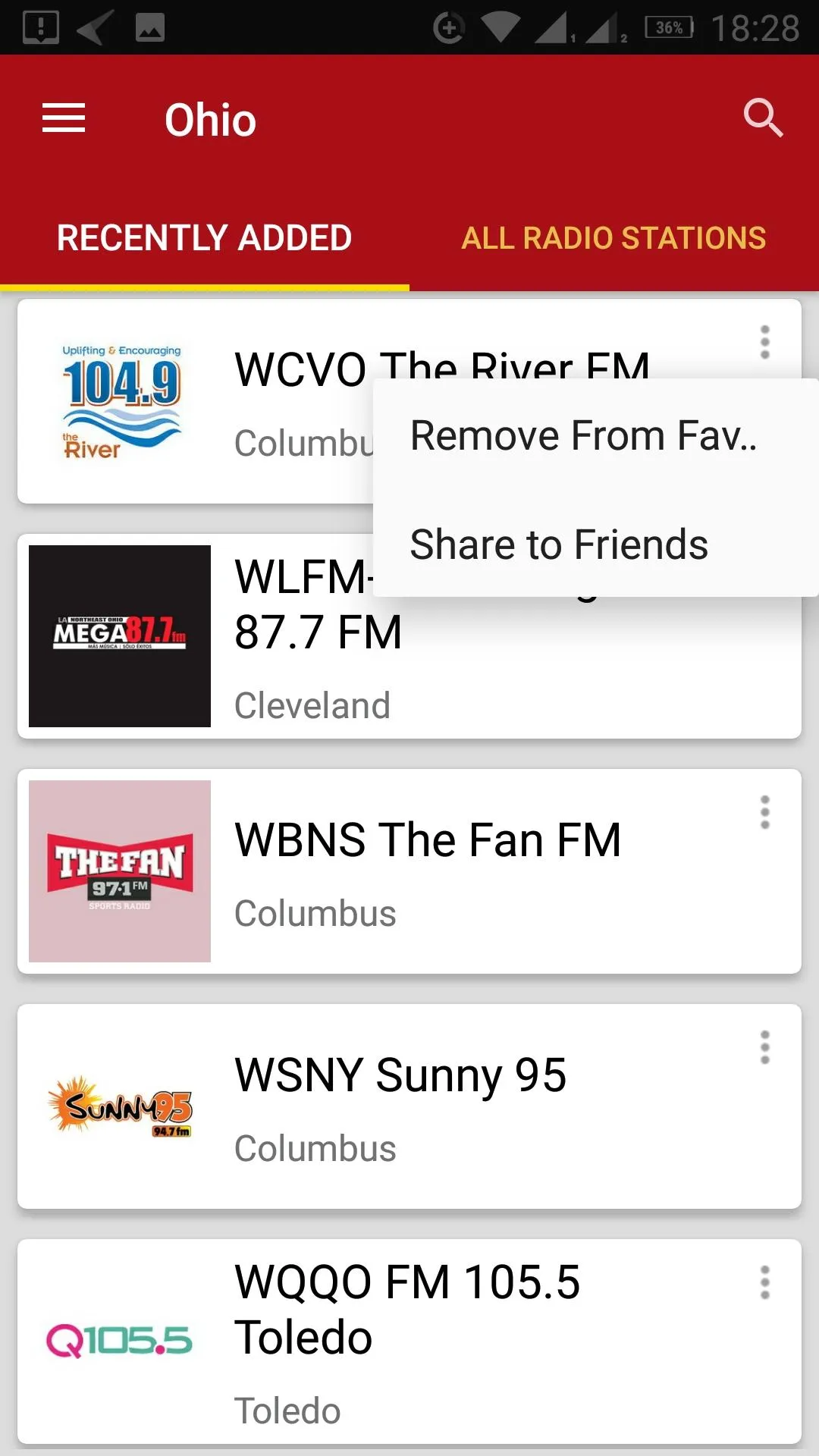 Ohio Radio Stations - USA | Indus Appstore | Screenshot