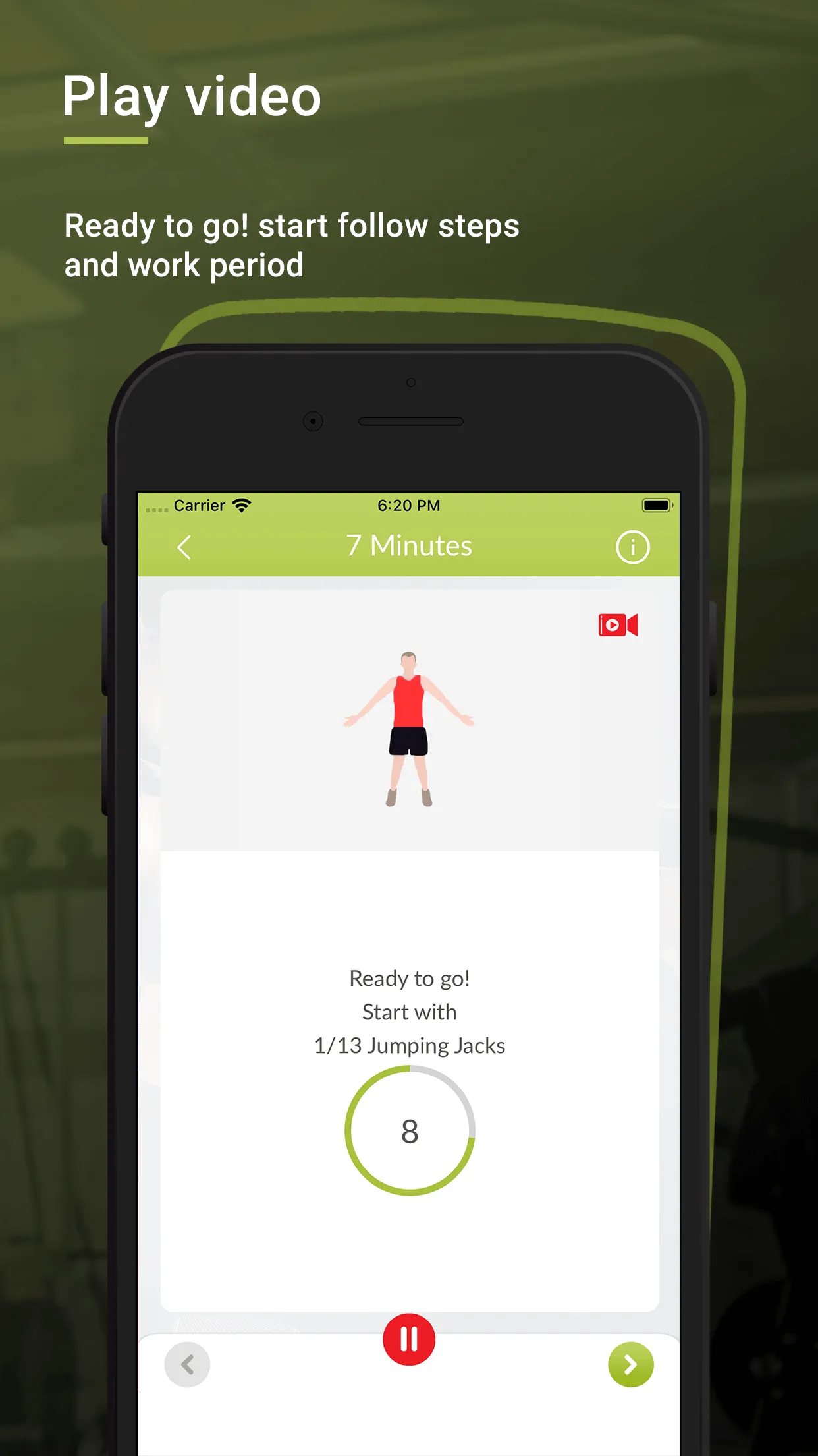 Gym On Mobile - 7 Mins Workout | Indus Appstore | Screenshot