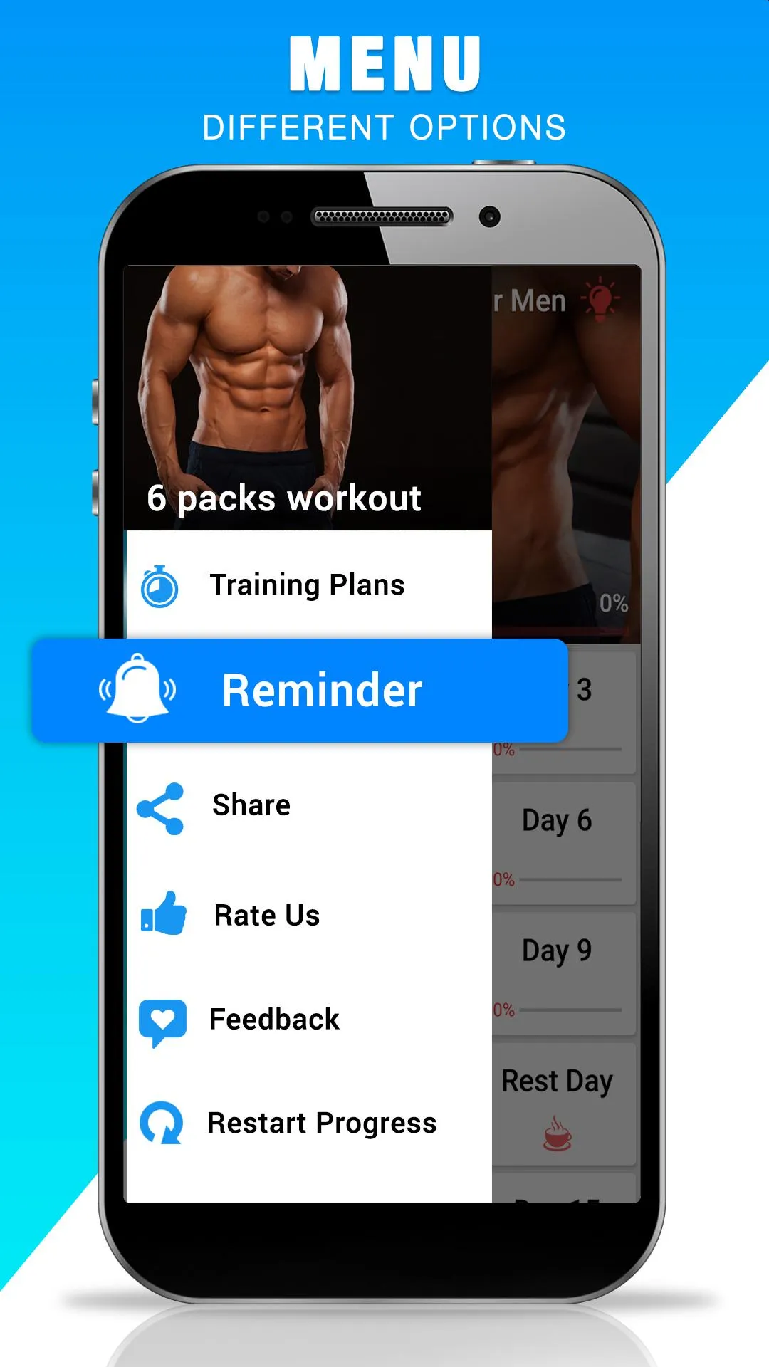 Abs Workout for Men - Six Pack | Indus Appstore | Screenshot