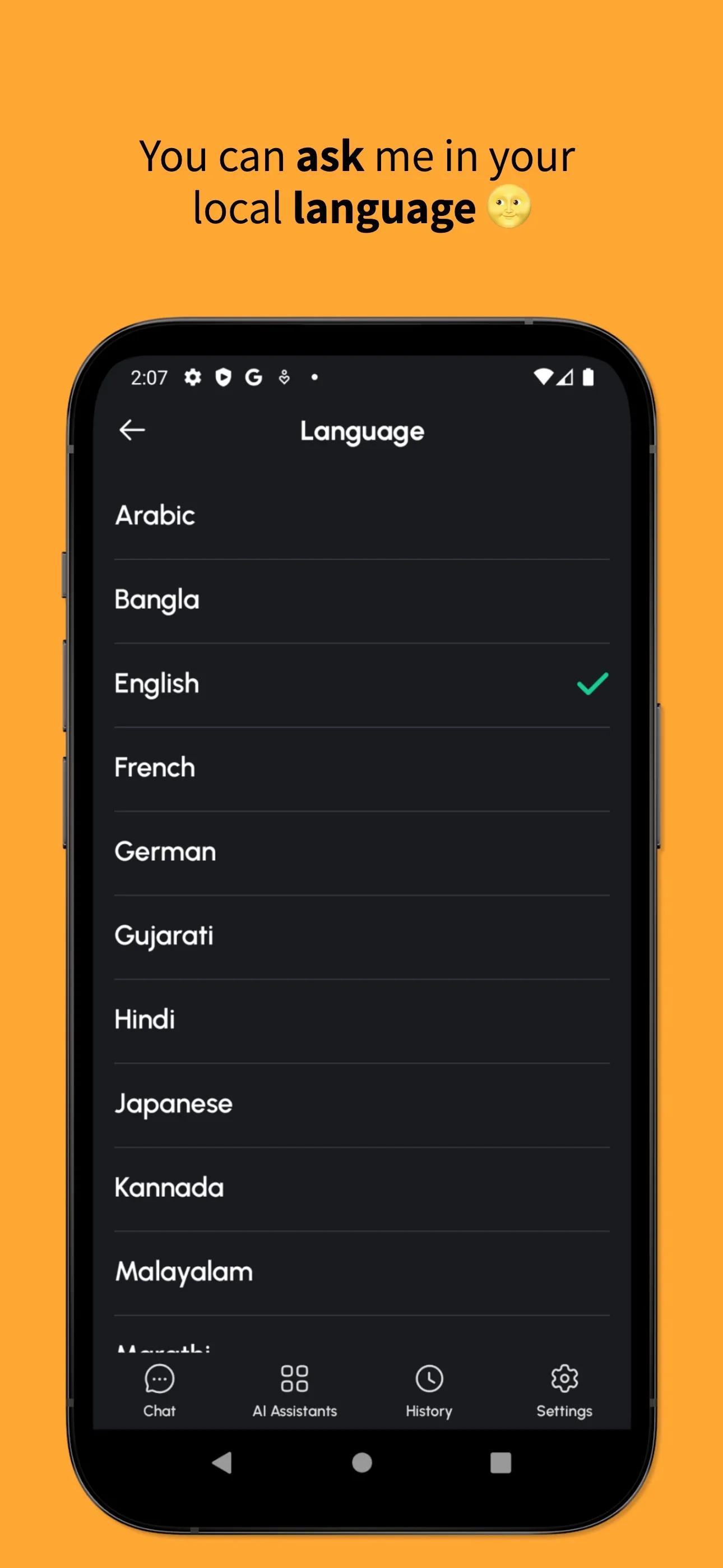 ChatAI-You can ask me anything | Indus Appstore | Screenshot