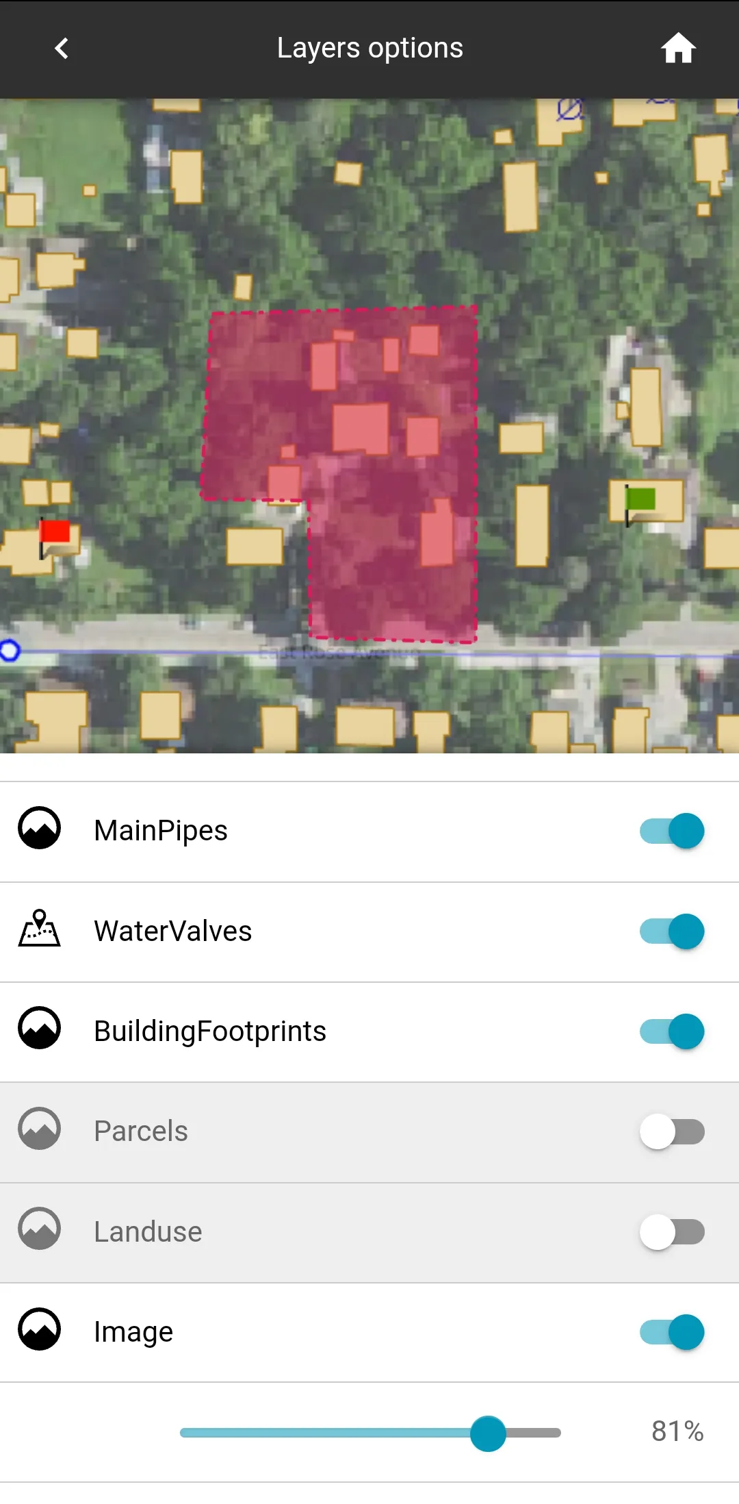 GeoMedia® WebMap Mobile | Indus Appstore | Screenshot