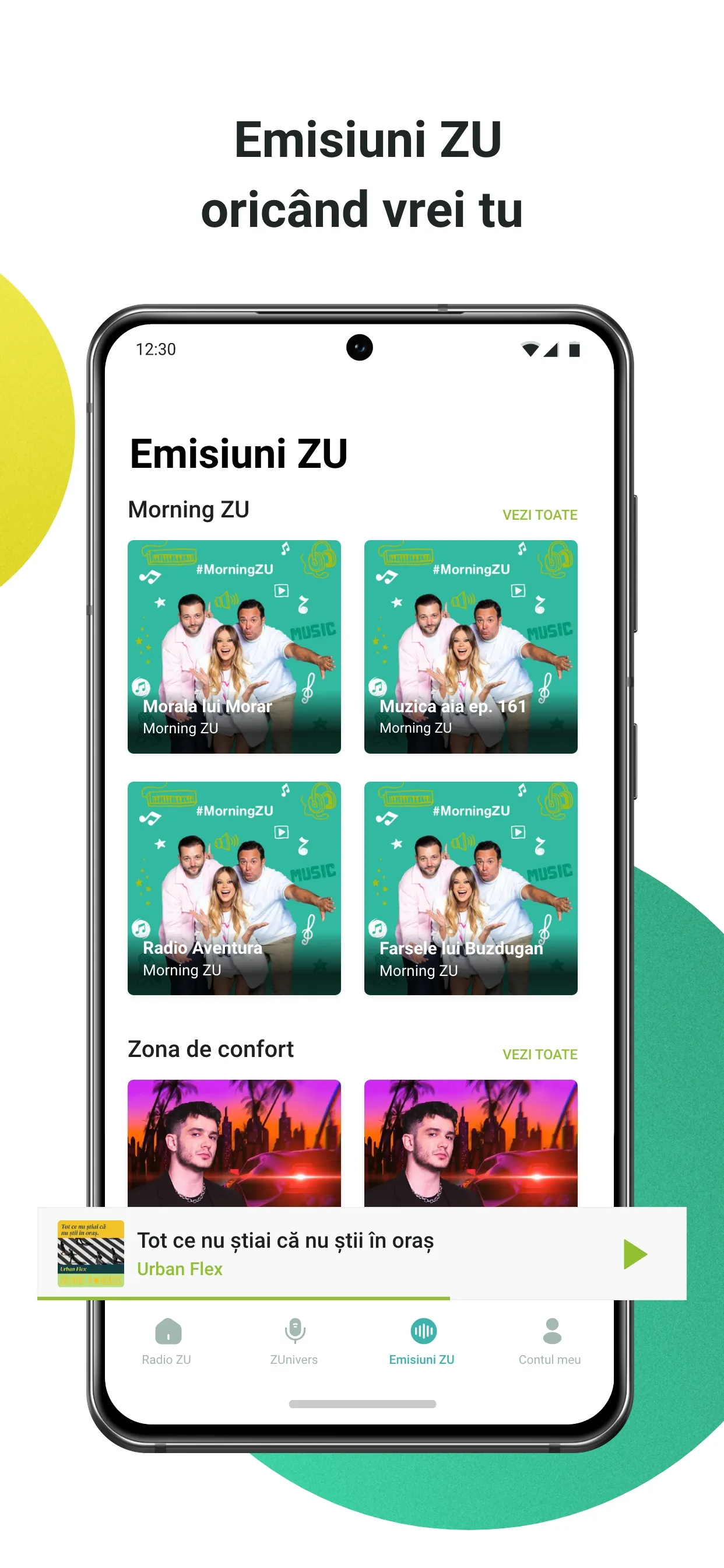 Radio ZU | Indus Appstore | Screenshot