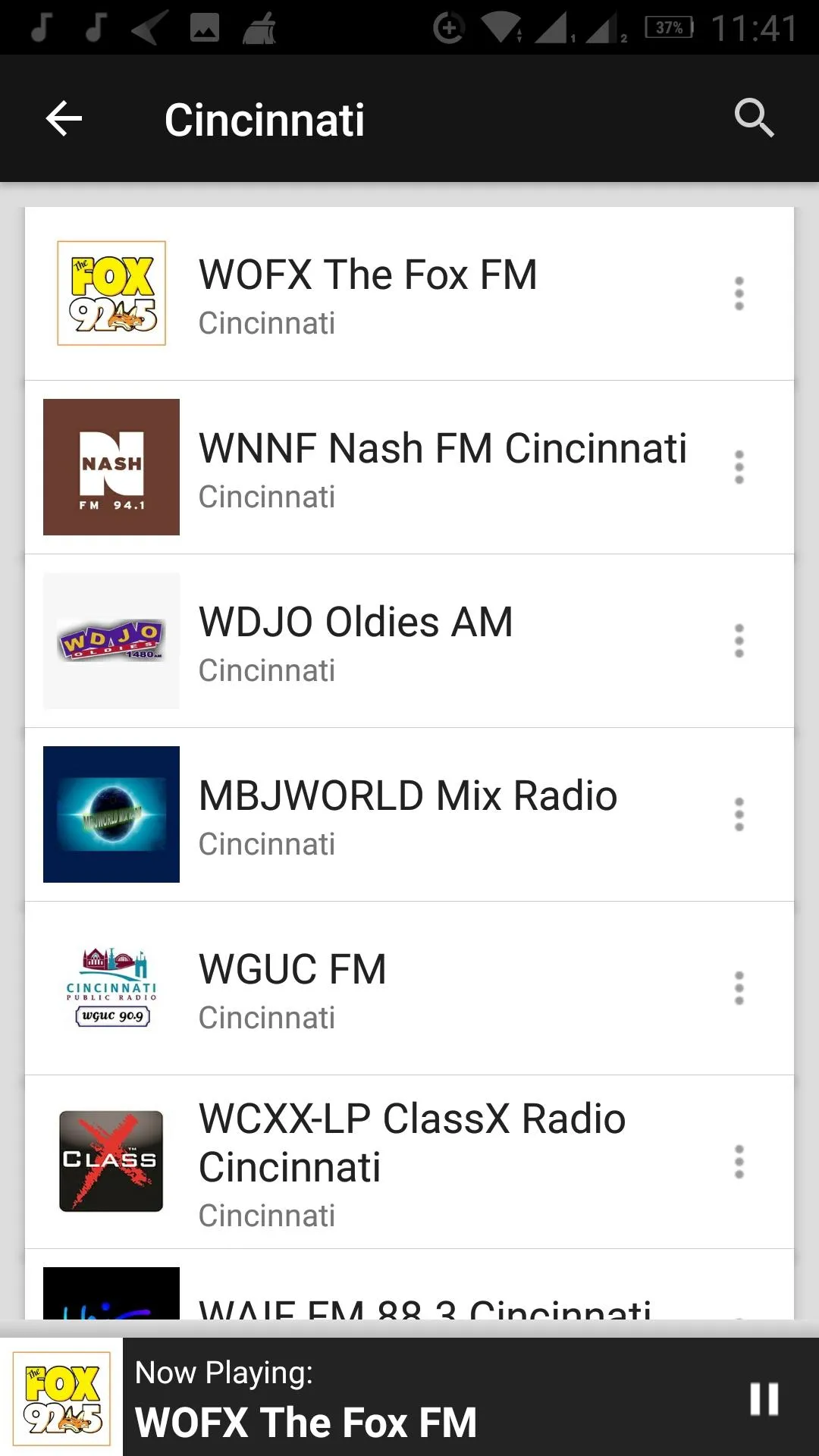 Ohio Radio Stations - USA | Indus Appstore | Screenshot