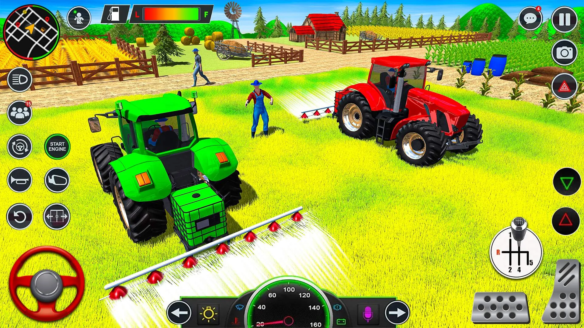 Indian Farming Tractor Game 3D | Indus Appstore | Screenshot