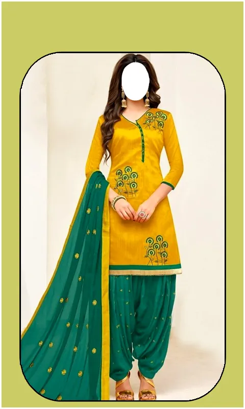 Women Patiyala Dress PhotoSuit | Indus Appstore | Screenshot