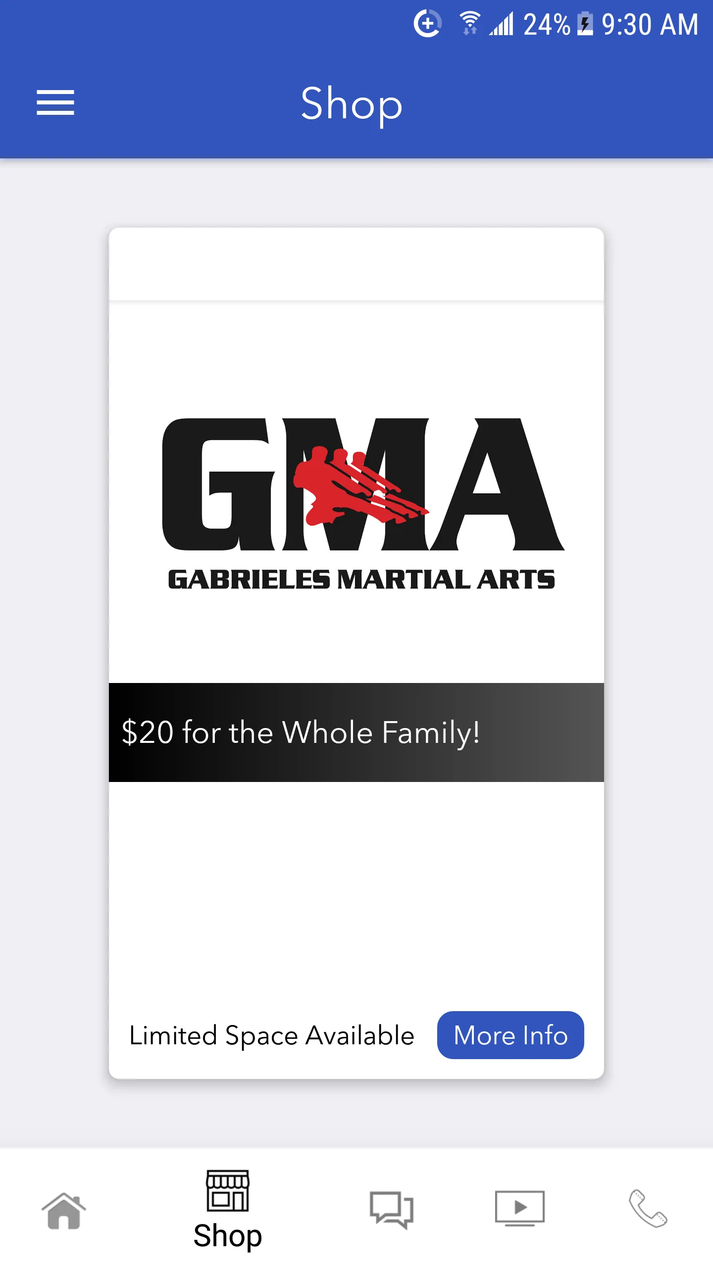 Gabrieles Martial Arts | Indus Appstore | Screenshot