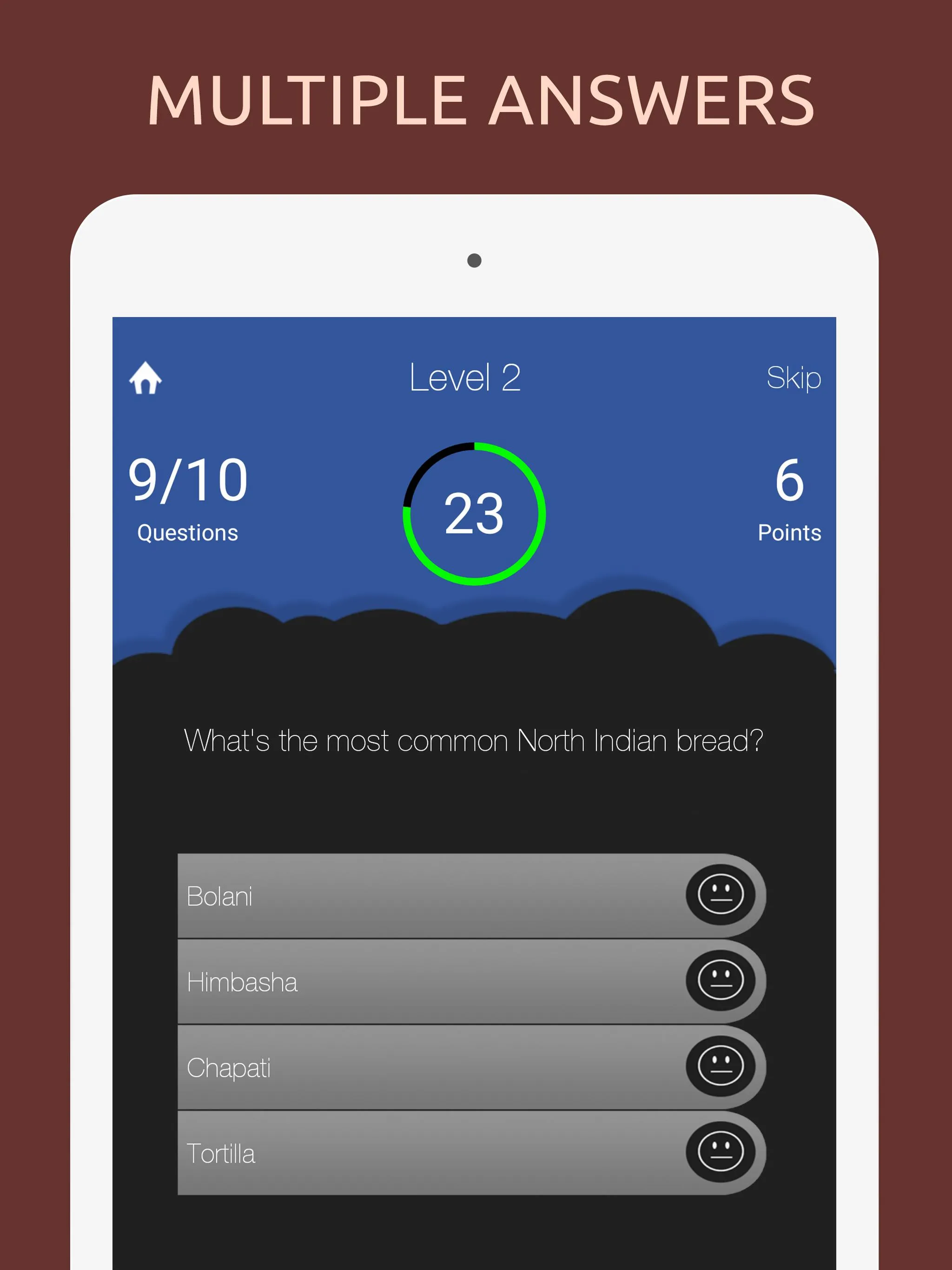 Food Quiz Test Trivia Game | Indus Appstore | Screenshot