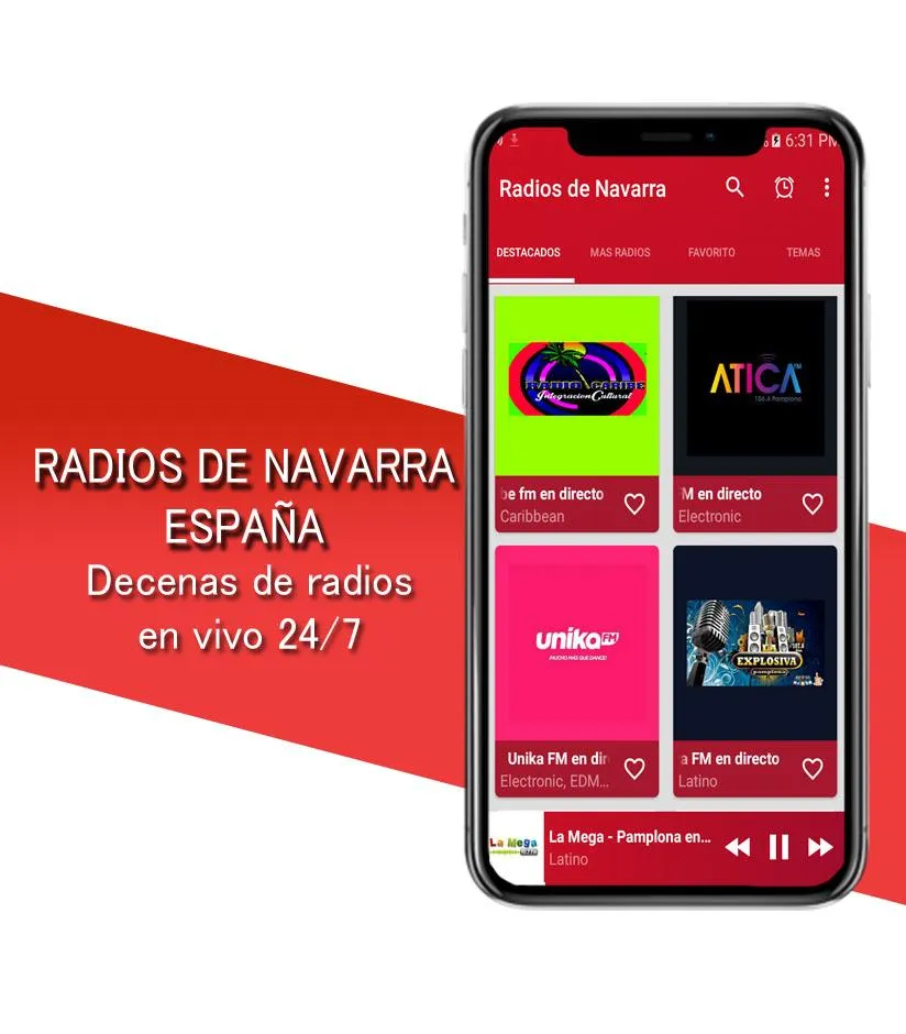 Radios of Navarra Spain | Indus Appstore | Screenshot