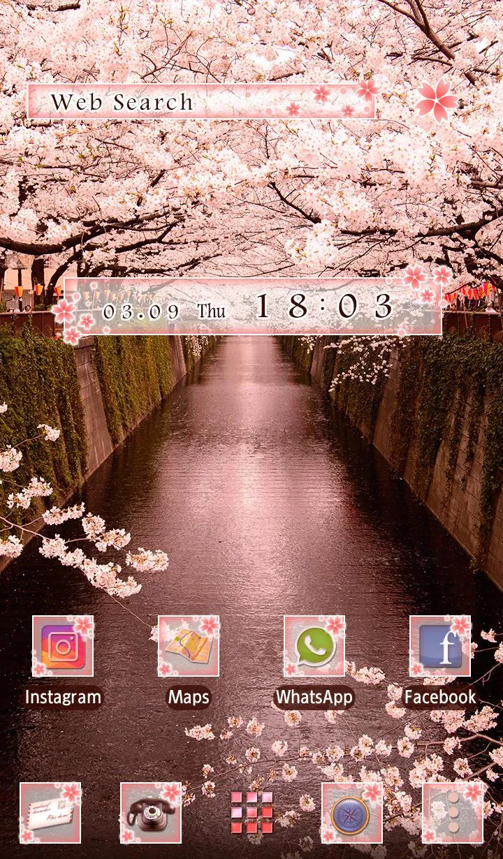 Sakura Arch Theme | Indus Appstore | Screenshot