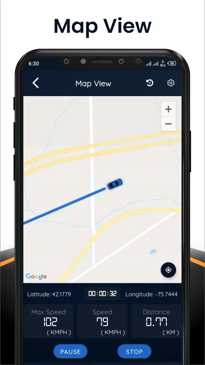 Gps Speedometer- Trip Meter | Indus Appstore | Screenshot