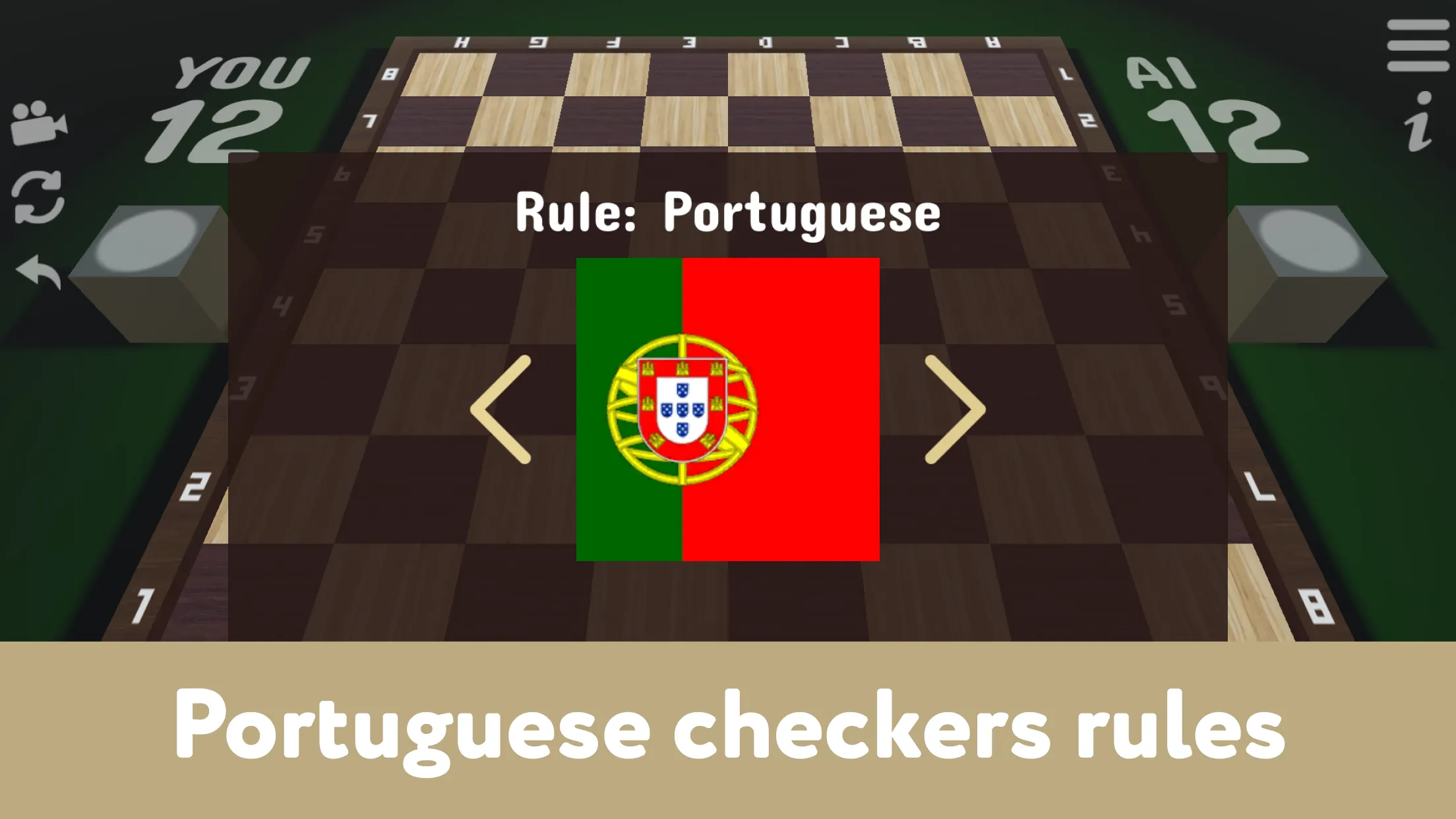 Checkers for two - Draughts | Indus Appstore | Screenshot