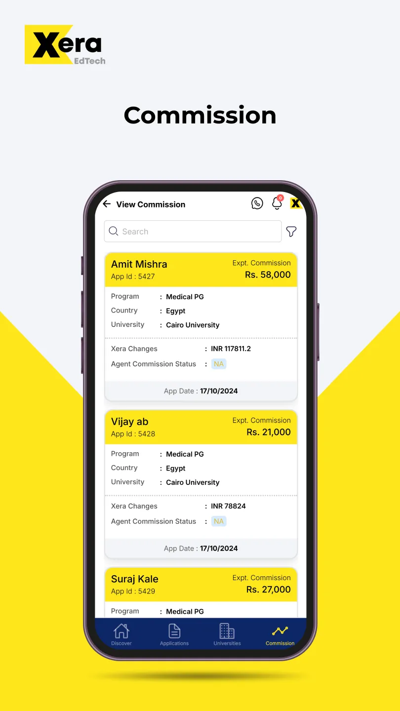 XERA B2B Study Abroad App | Indus Appstore | Screenshot