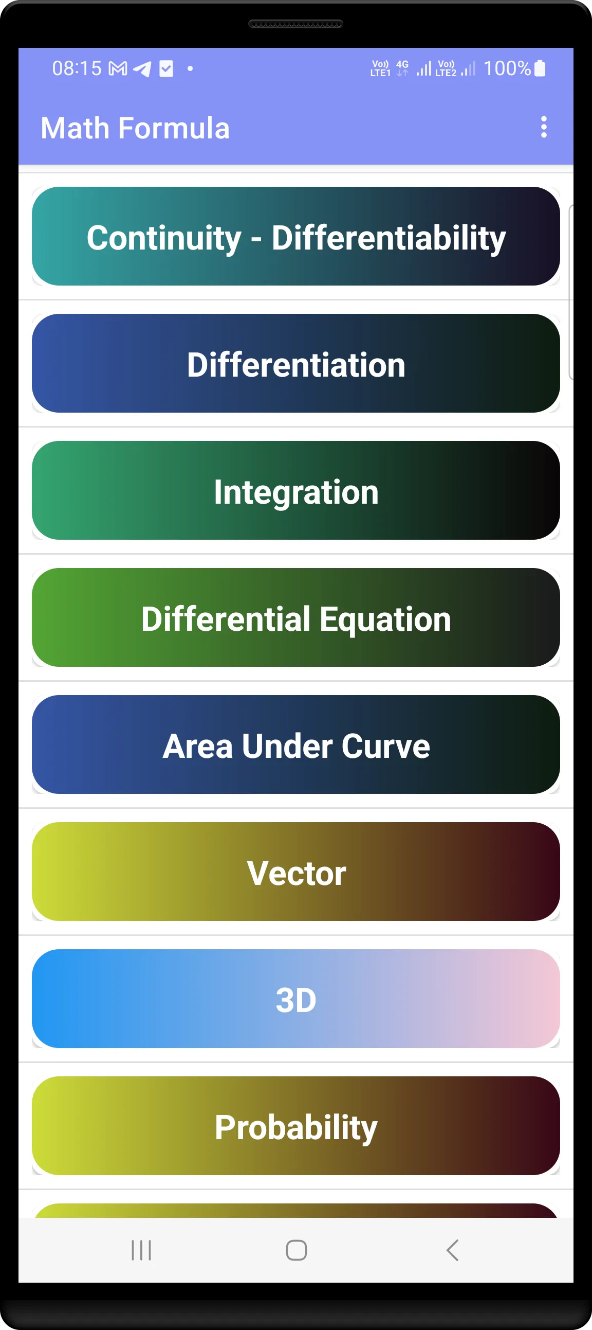 All Maths Formulas | Indus Appstore | Screenshot