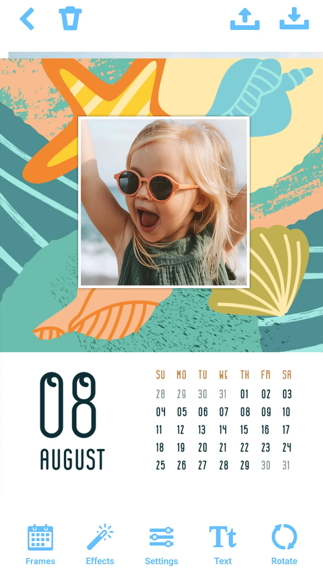 Calendar Maker: Photo Editor | Indus Appstore | Screenshot