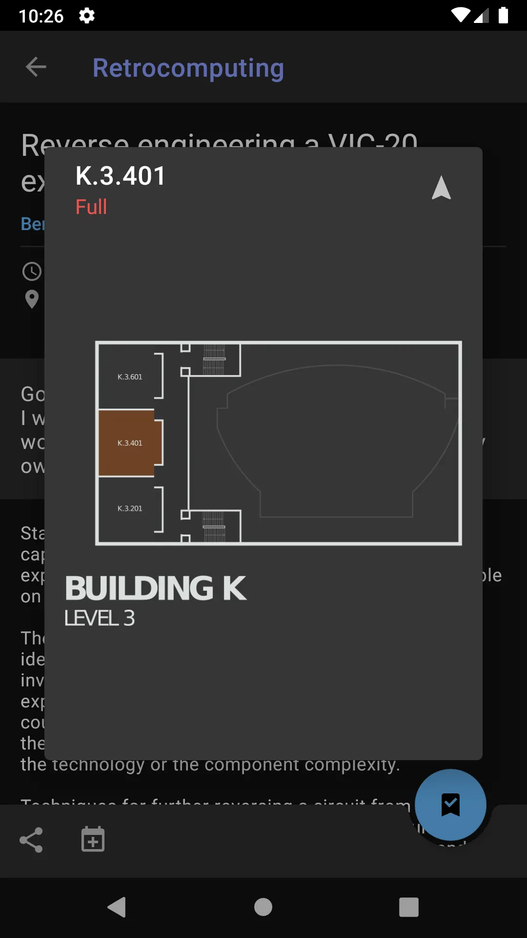 FOSDEM Companion | Indus Appstore | Screenshot