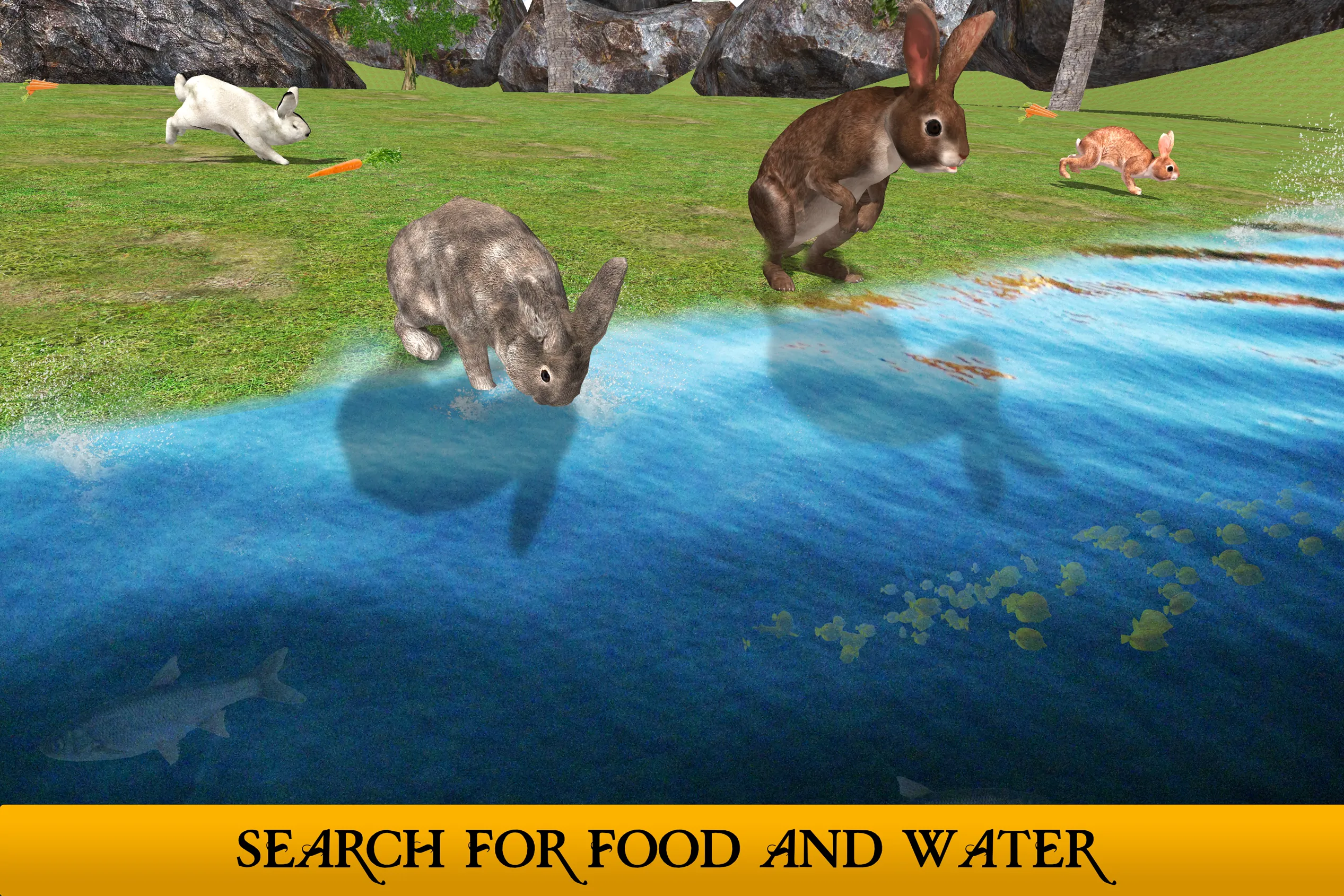 Ultimate Rabbit Simulator Game | Indus Appstore | Screenshot