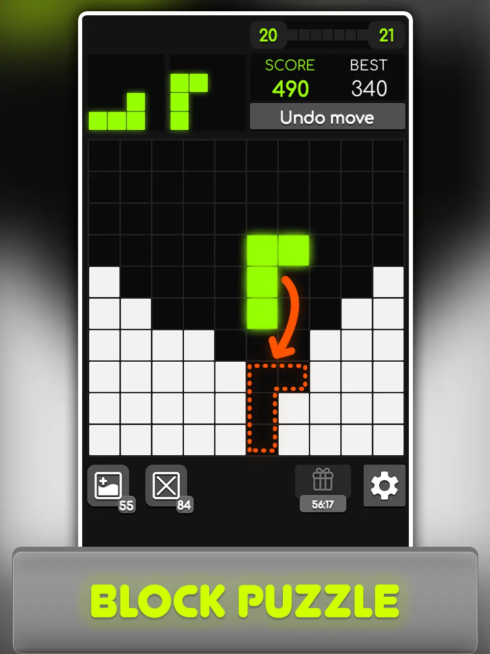 4 Block Puzzle | Indus Appstore | Screenshot