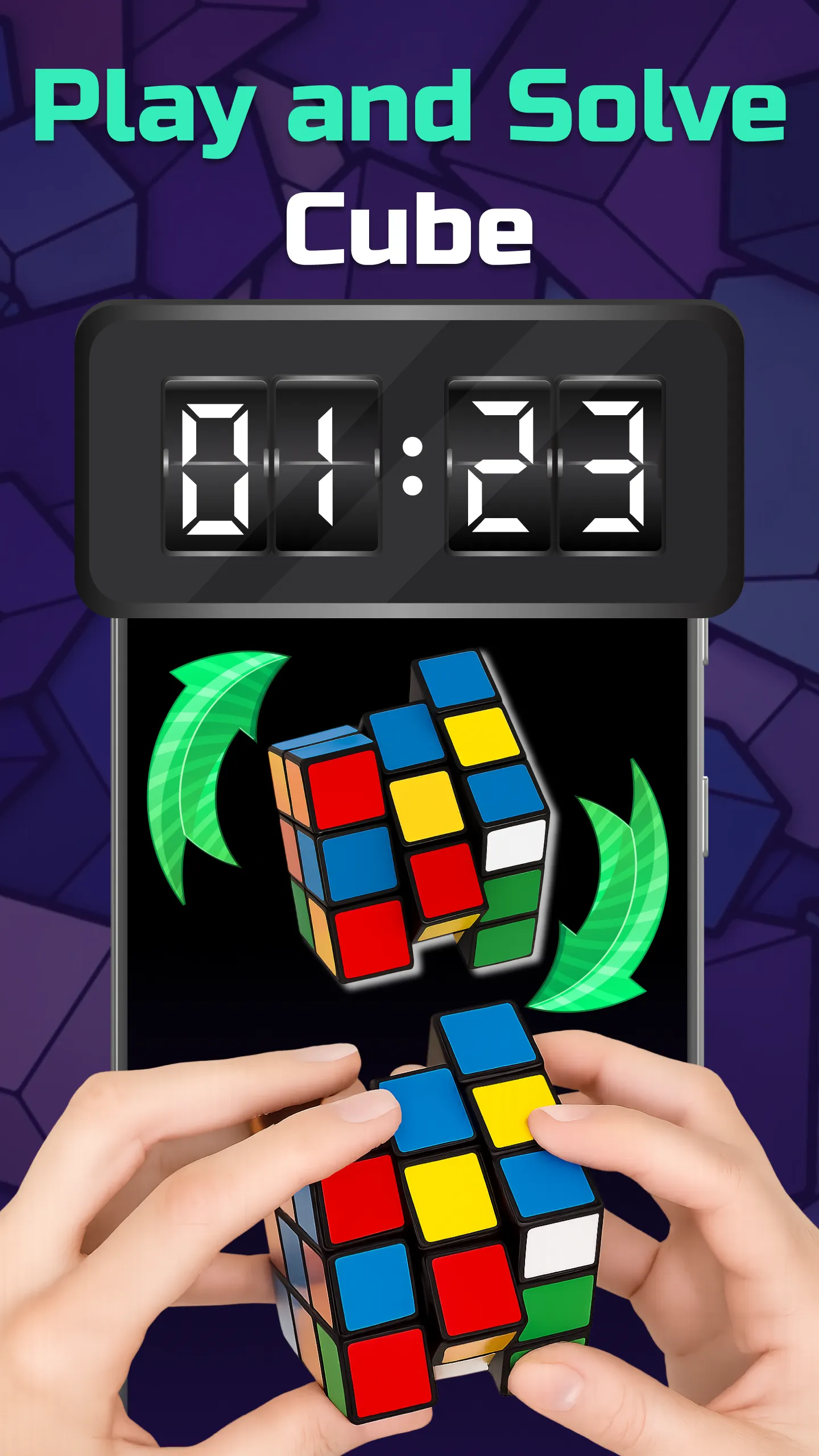 Rubik's Cube: 3D Cube Solver | Indus Appstore | Screenshot