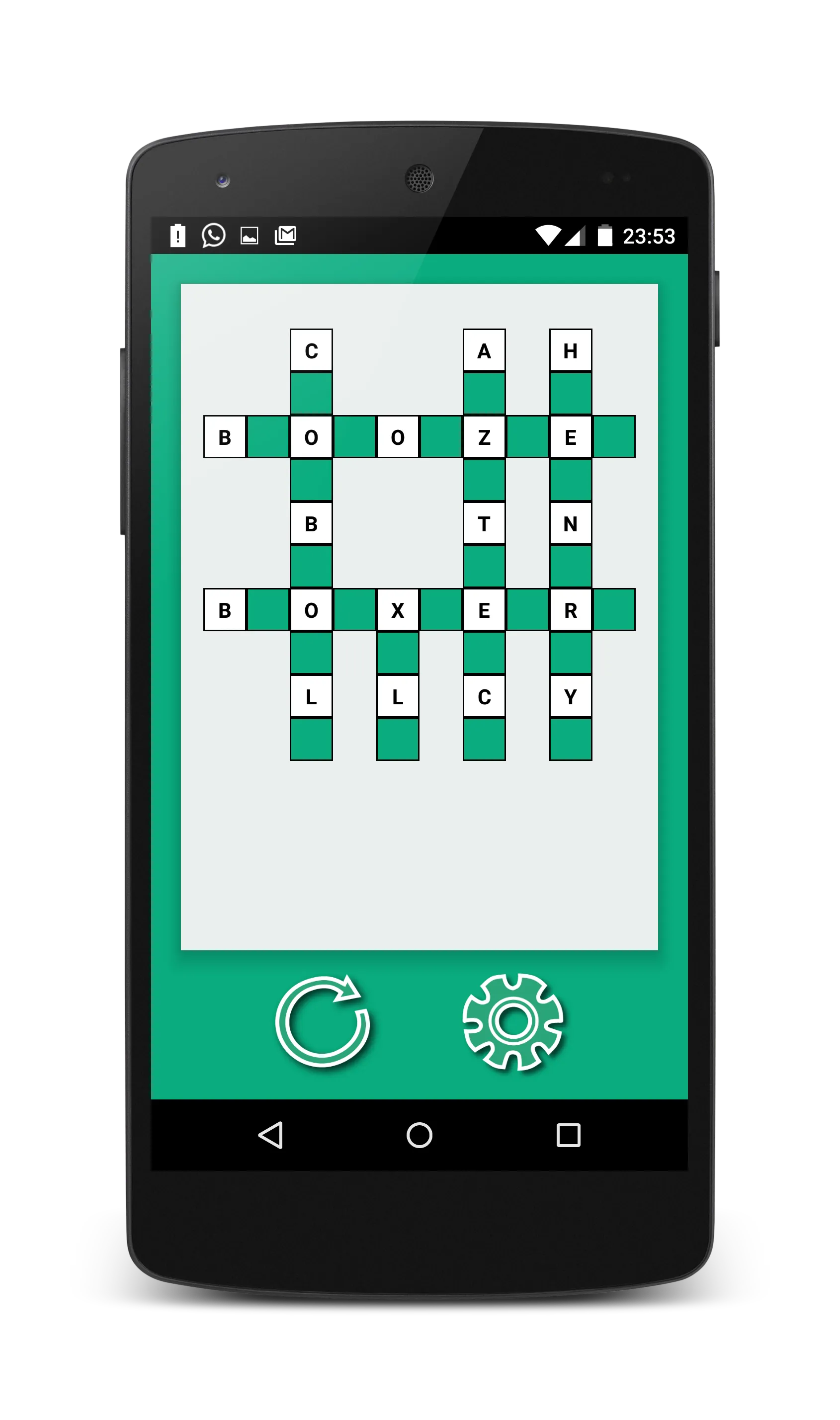 CRO: The crossword puzzle game | Indus Appstore | Screenshot