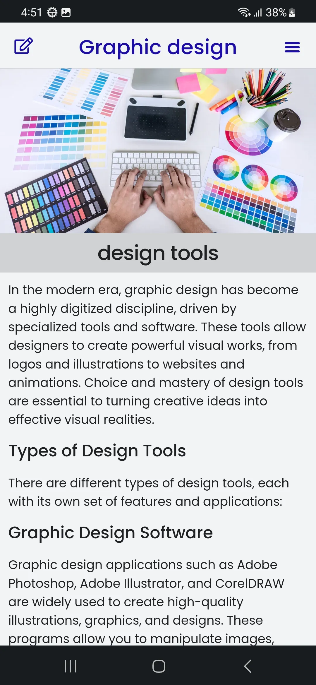 Graphic Design Course | Indus Appstore | Screenshot