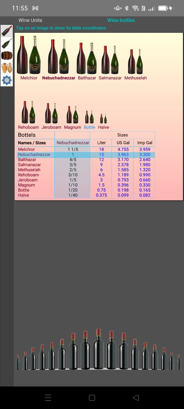 Wine Units | Indus Appstore | Screenshot