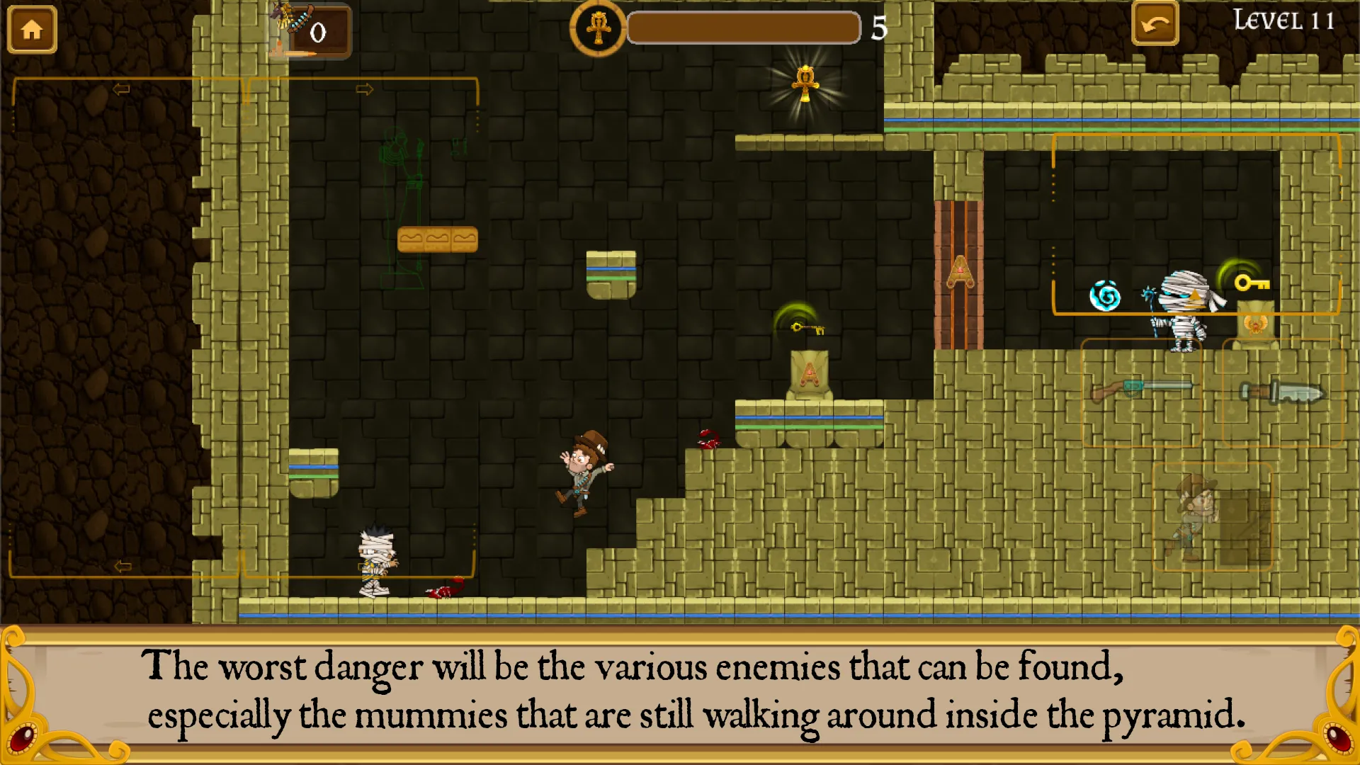 Inside the pyramid | Indus Appstore | Screenshot