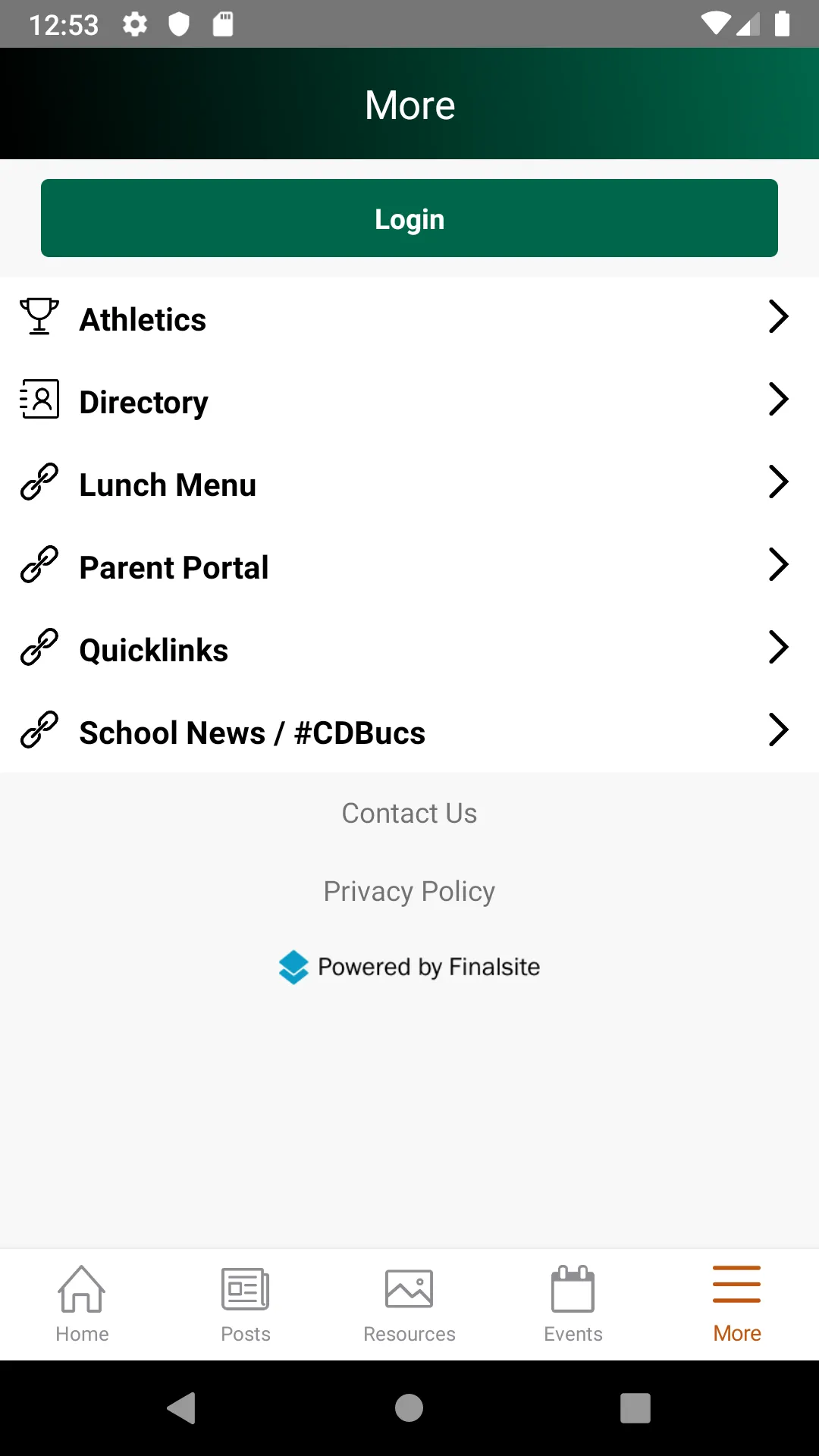 BucsNet—Charlotte Country Day  | Indus Appstore | Screenshot