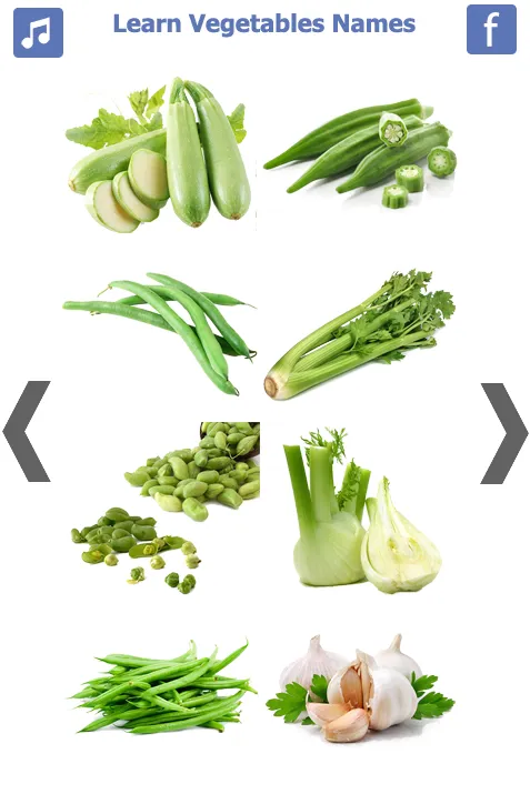 Learn Vegetables Name | Indus Appstore | Screenshot