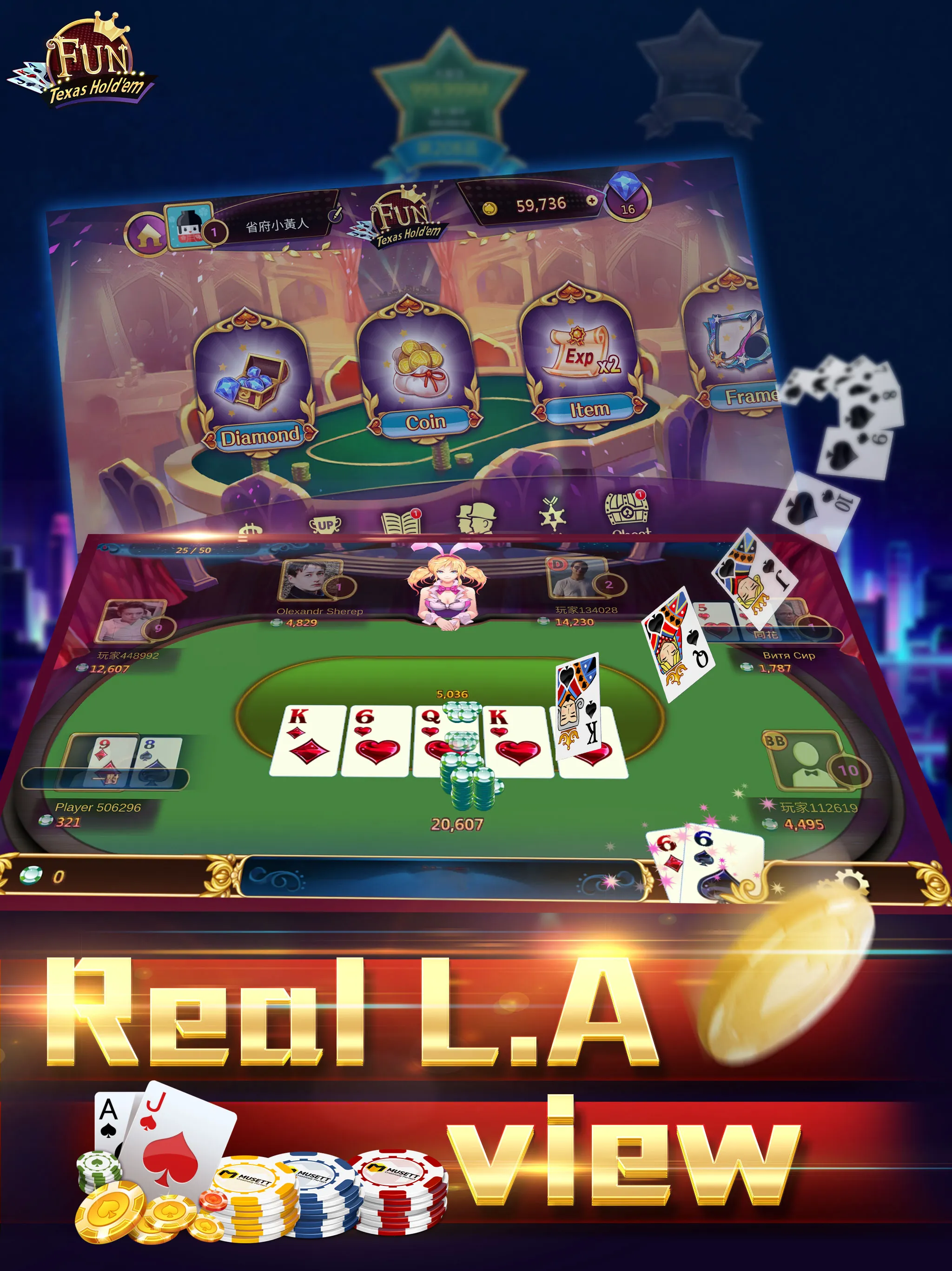 Fun Texas Holdem: Poker Clash | Indus Appstore | Screenshot