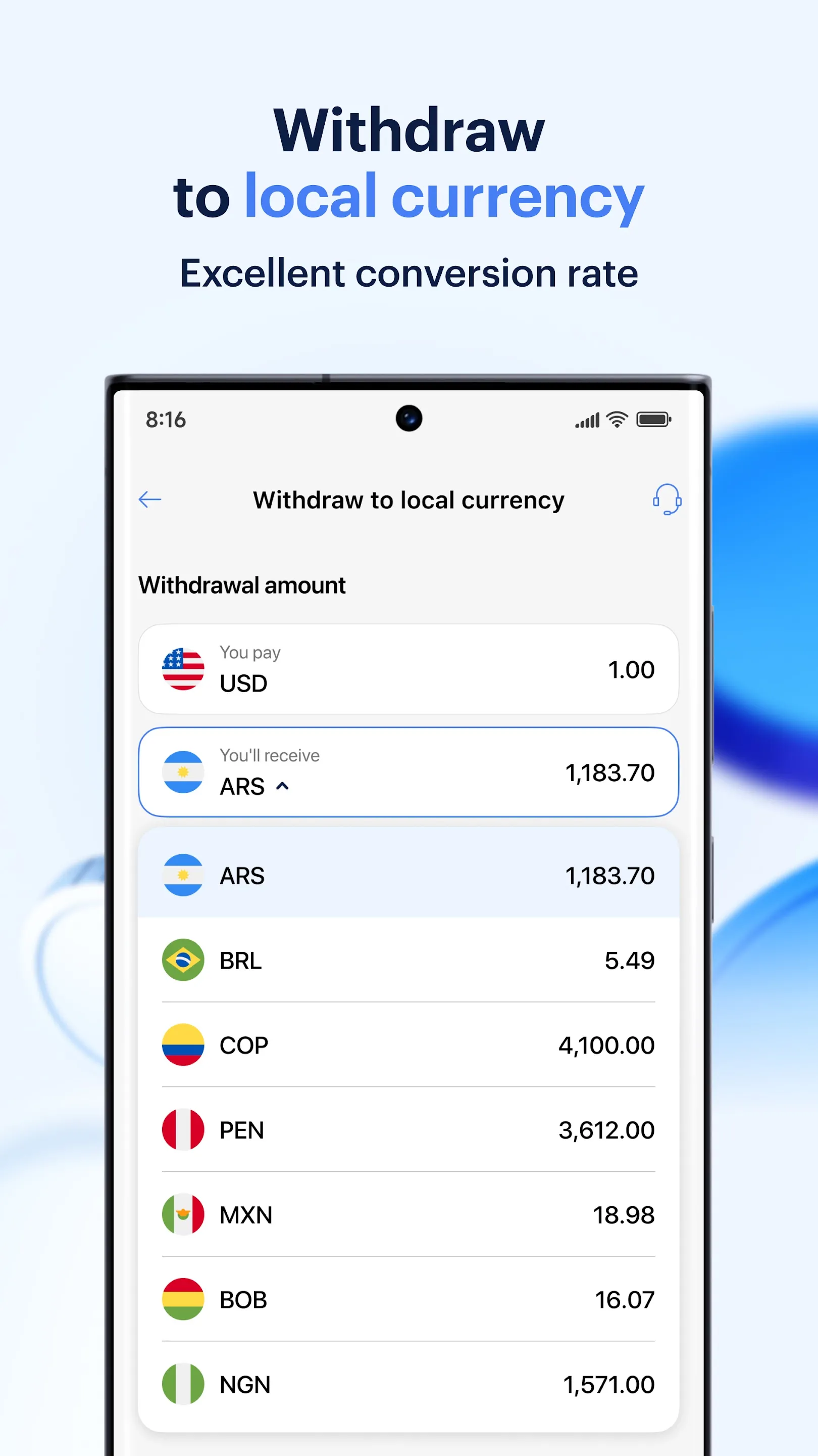 GrabrFi: Global USD Banking | Indus Appstore | Screenshot