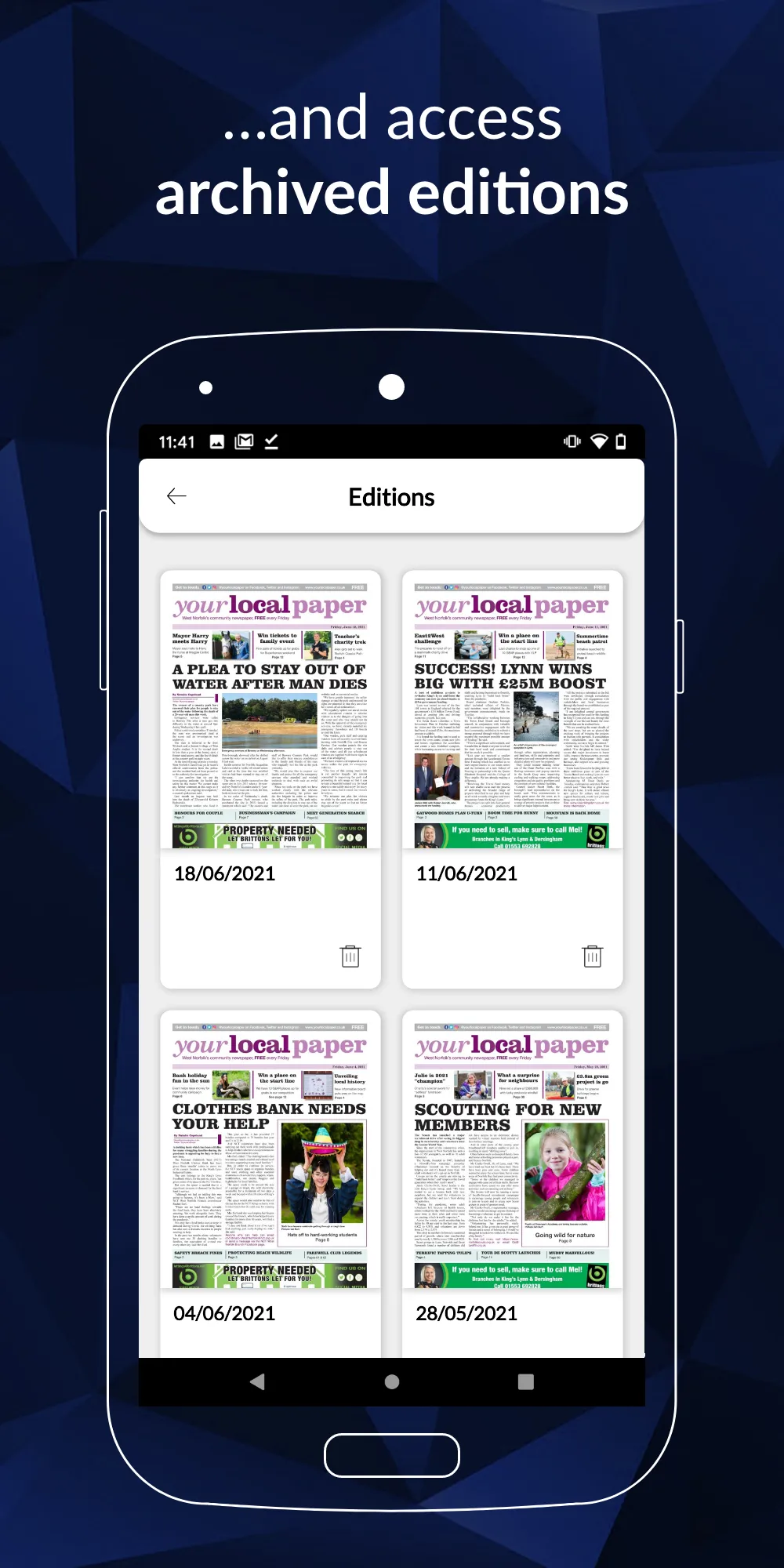 Your Local Paper | Indus Appstore | Screenshot