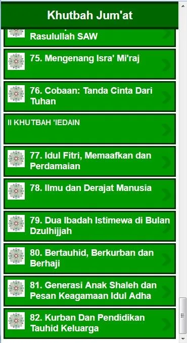 Kumpulan 101 Khutbah Jum'at | Indus Appstore | Screenshot