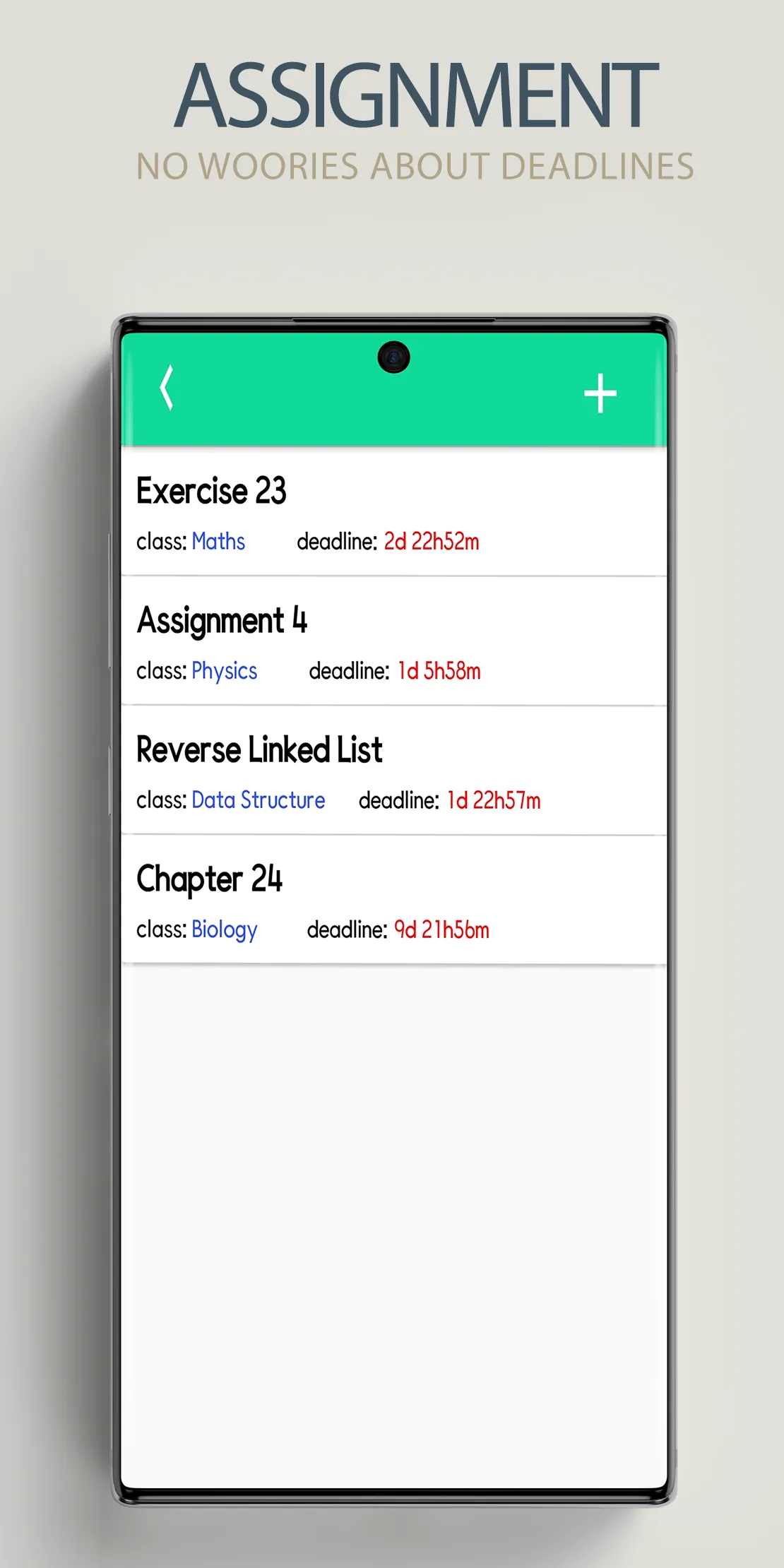 Scheduler - course organizer | Indus Appstore | Screenshot