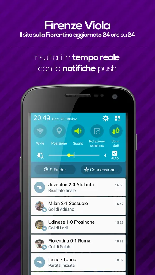 Firenze Viola - Fiorentina | Indus Appstore | Screenshot