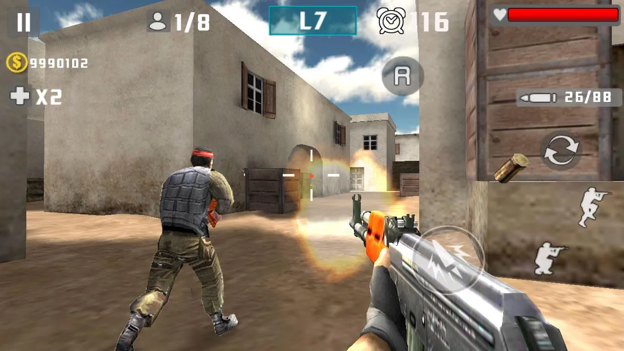 Gun Shot Fire War | Indus Appstore | Screenshot