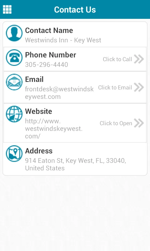 WestWinds Inn Key West | Indus Appstore | Screenshot