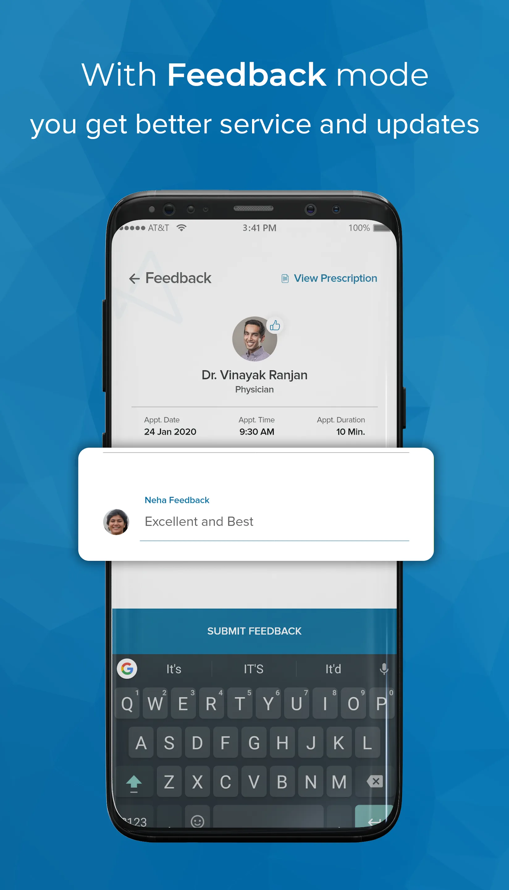 AthanCare - Doctor appointment | Indus Appstore | Screenshot