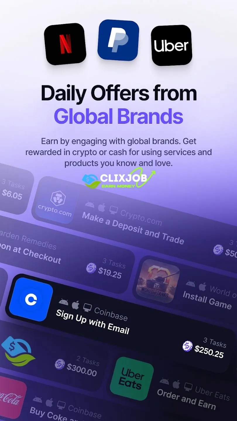 ClixJob - Earn Money Online | Indus Appstore | Screenshot