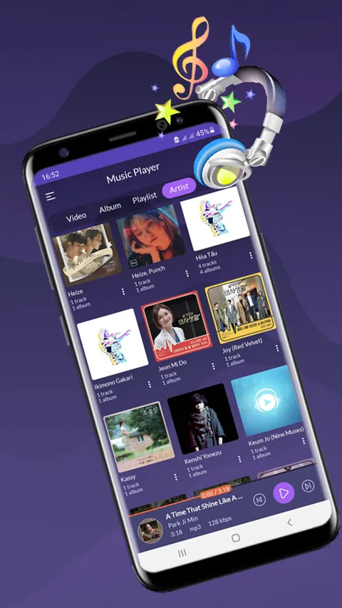 Music Player - MP3 Player, Vid | Indus Appstore | Screenshot