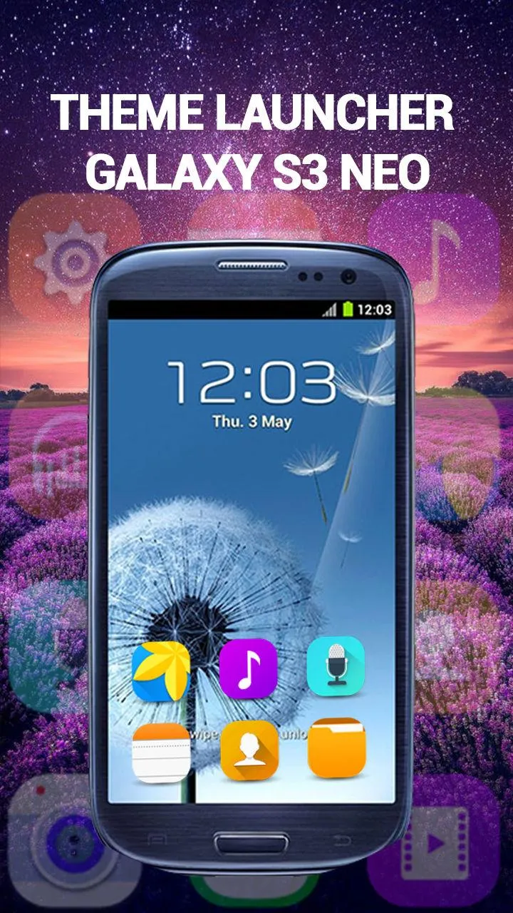 Launcher Theme for Galaxy S3 | Indus Appstore | Screenshot