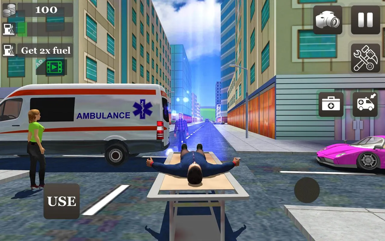 Ambulance Games Driving 3D | Indus Appstore | Screenshot