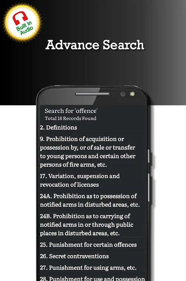 Arms Act 1959 | Indus Appstore | Screenshot