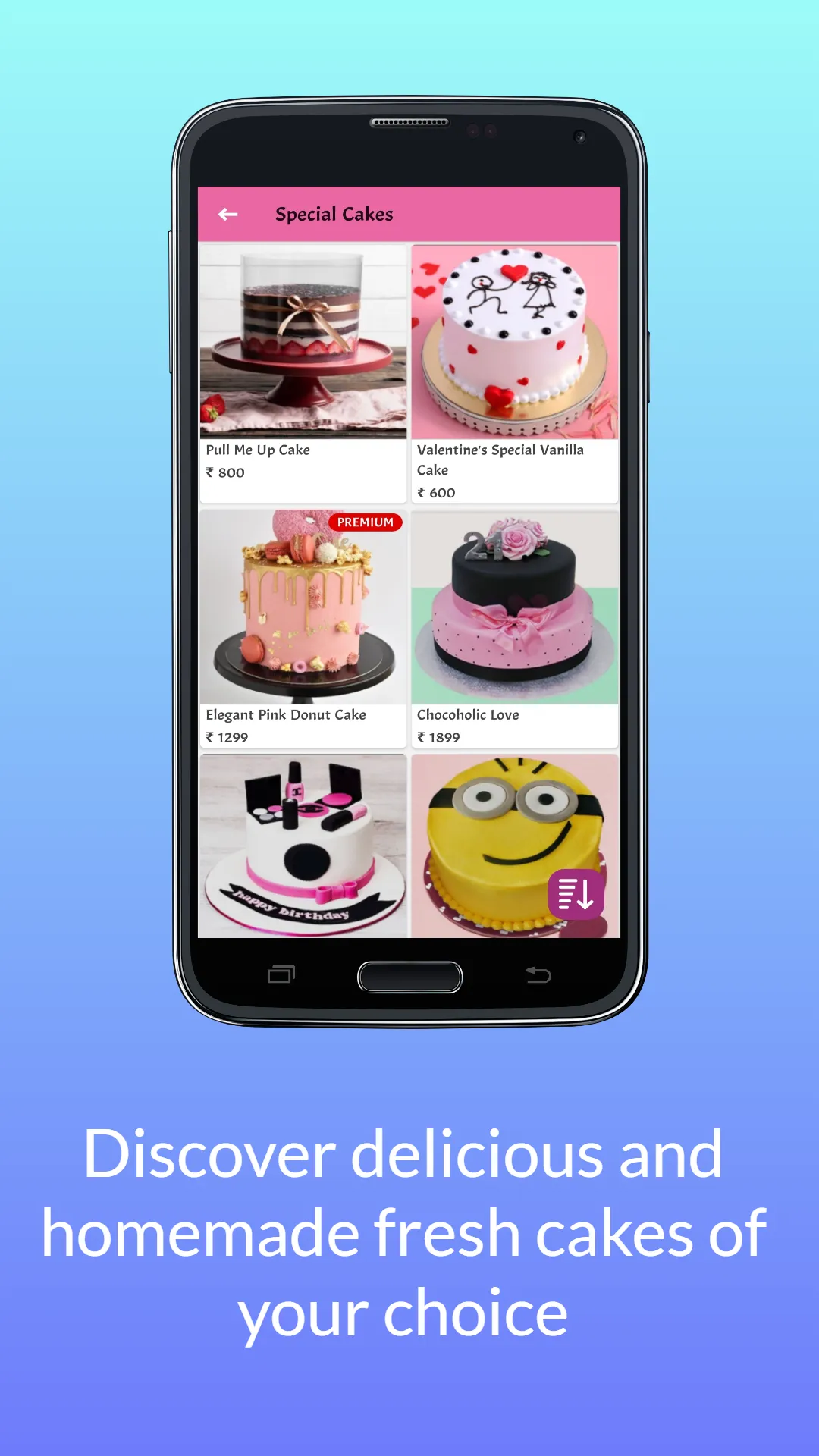 D Cakes - Order Cakes Online | Indus Appstore | Screenshot