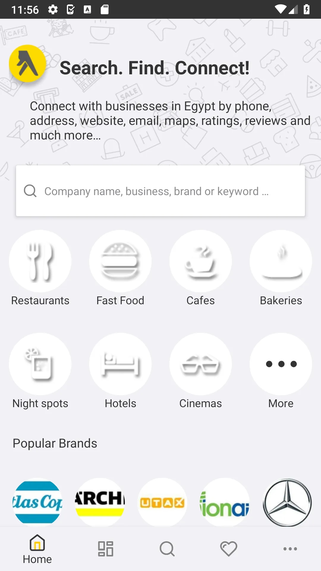 Egypt Yellow Pages | Indus Appstore | Screenshot
