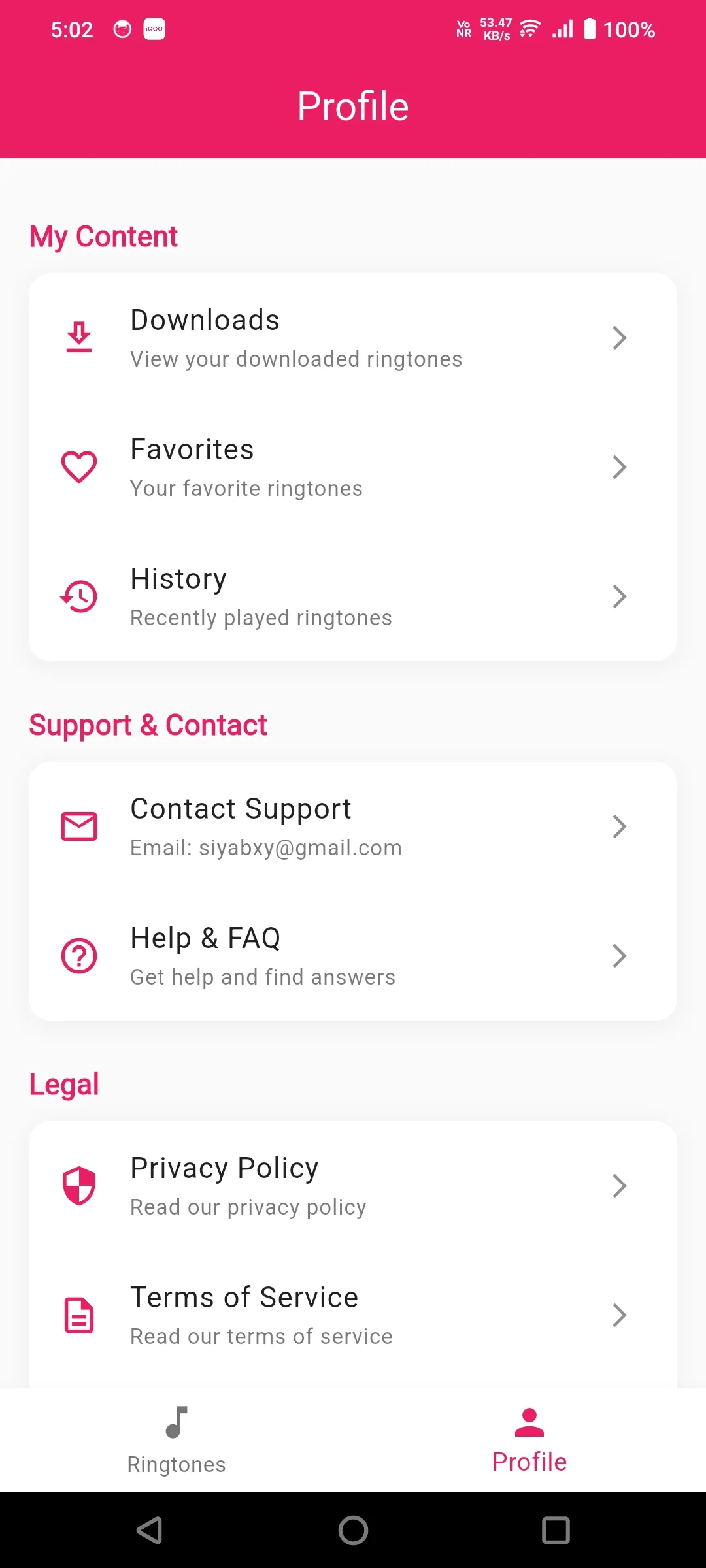 Ringtones Downloader: MP3 App | Indus Appstore | Screenshot