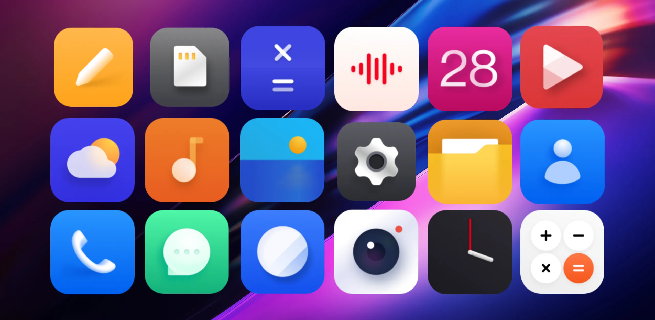 OxygenOS 16 Icon pack | Indus Appstore | Screenshot