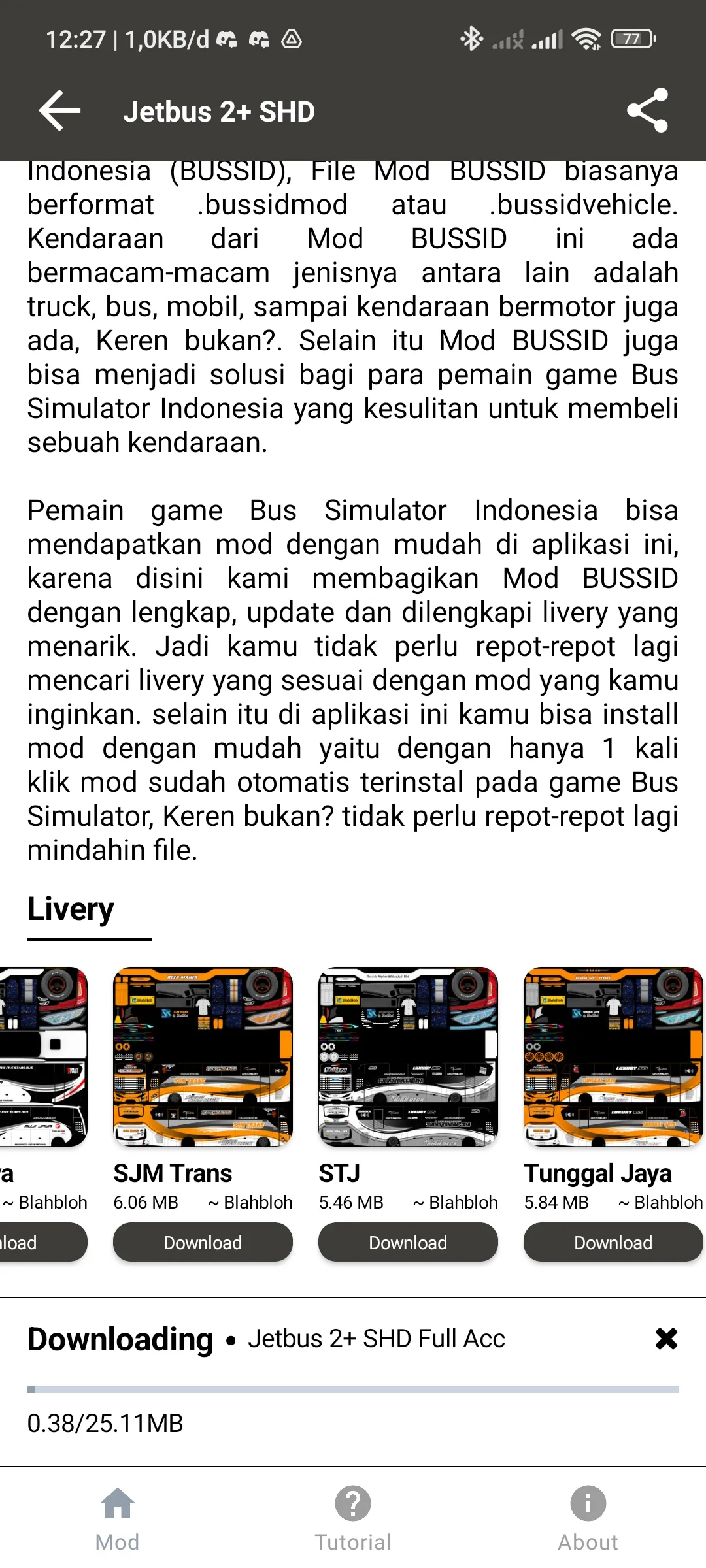 Mod Bussid Basuri Pianika | Indus Appstore | Screenshot