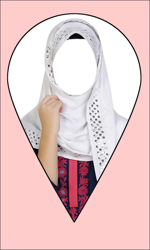 Women Hijab Scarf Photo Suit | Indus Appstore | Screenshot